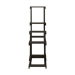 Livsip Plant Stand 6 Tiers Wooden Shelving Black - Image 5