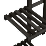 Livsip Plant Stand 6 Tiers Wooden Shelving Black - Image 3