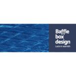 Giselle Bedding Faux Mink Quilt Blue Super King - Image 5