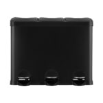 Cefito Pedal Bins Rubbish Bin Triple Compartments Waste Recycle Dustbins 45L - Image 3