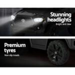 Kids Electric Ride On Car Toyota Tacoma Off Road Jeep Toy Cars Remote 12V Black - Image 6