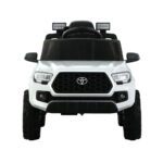 Kids Electric Ride On Car Toyota Tacoma Off Road Jeep Toy Cars Remote 12V Whte - Image 3