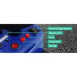 Rigo Kids Electric Ride On Car Truck Motorcycle Motorbike Toy Cars 6V Blue - Image 3