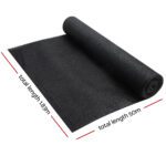 Instahut 70% Shade Cloth 1.83x50m Shade Cloth Sail Heavy Duty Shadecloth Garden Mesh Roll BK - Image 2