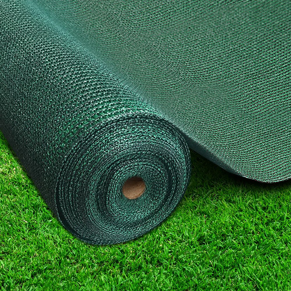 SH-CL-366X200-195-GR-202502281922-00 Instahut 90% Shade Cloth 3.66x20m Shadecloth Sail Heavy Duty Green - Image 1