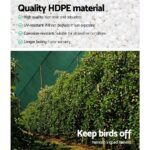 Instahut 90% Shade Cloth 3.66x20m Shadecloth Sail Heavy Duty Green - Image 5