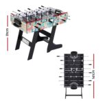 4-in-1 Soccer Table Foldable Game Foosball Table Tennis Pool Hockey - Image 2