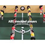 4FT Soccer Table Foosball Football Game Home Family Party Gift Playroom Foldable - Image 3