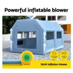 Giantz Inflatable Spray Booth 4X3M Car Paint Tent Filter System Blower - Image 6