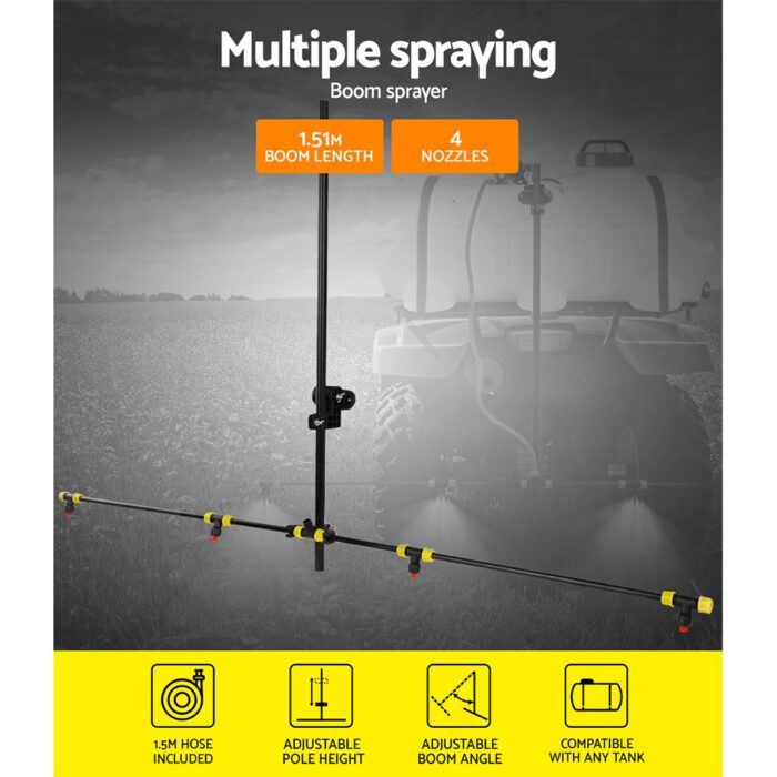Giantz Weed Sprayer 1.5M Boom 70/ 100L Garden Spray - Image 4