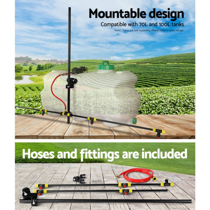 Giantz Weed Sprayer 1.5M Boom 70/ 100L Garden Spray - Image 5