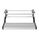 Weisshorn Manual Pull Out Caravan Step Folding RV Entry Stair 200KG Capacity Non-Slip Aluminium - Image 3