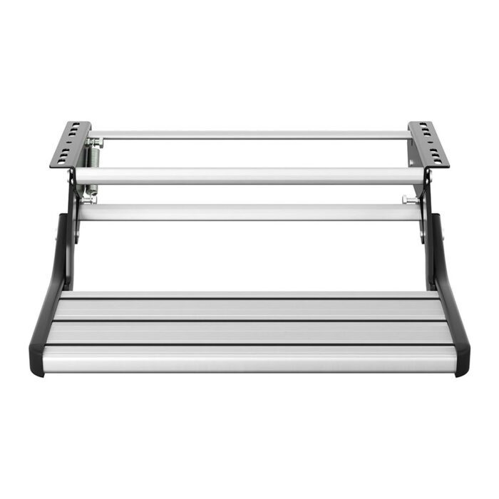 Weisshorn Manual Pull Out Caravan Step Folding RV Entry Stair 200KG Capacity Non-Slip Aluminium - Image 3