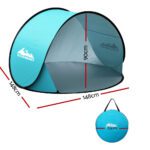 Weisshorn Pop Up Beach Tent Camping Portable Sun Shade Shelter Fishing - Image 2