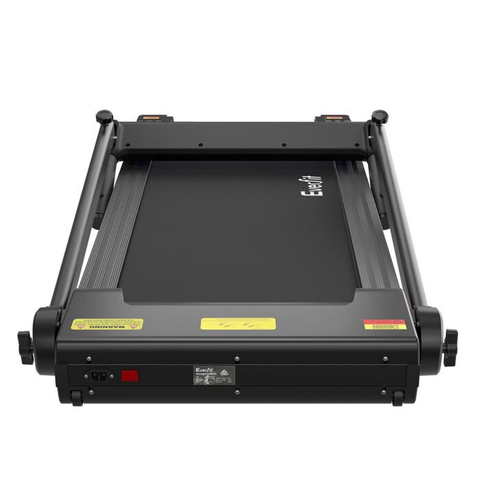 Everfit Treadmill Electric Home Gym Fitness Exercise Knob Foldable 450mm Black - Image 4