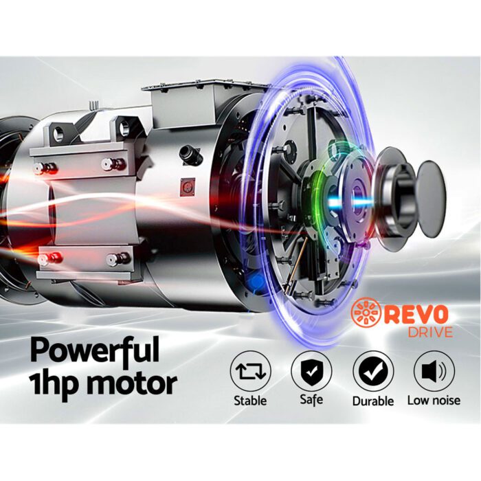 Everfit Treadmill Electric Home Gym Fitness Exercise Machine Foldable 370mm - Image 4