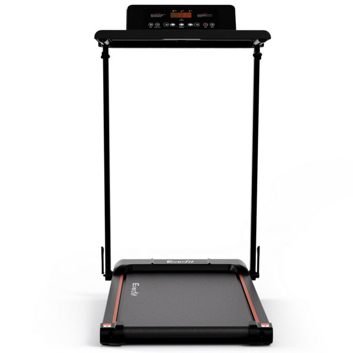 Everfit Treadmill Electric Walking Pad Foldable Incline for Home Office Gym Black - Image 3