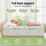 Giselle Mattress Topper 11cm Pillowtop toppers Bamboo Double - Image 5