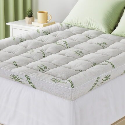 Giselle Mattress Topper 11cm Pillowtop toppers Bamboo Double