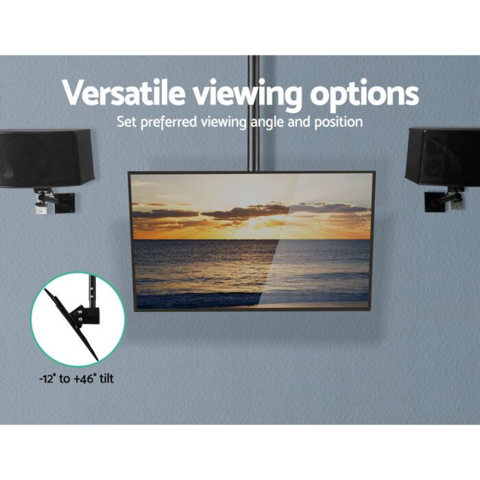 Artiss TV Wall Mount Bracket for 32"-75" LED LCD TVs Full Motion Ceiling Mounted - Image 4