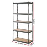 Giantz 6X1.5M Garage Shelving Warehouse Rack Pallet Racking Storage Shelves - Image 2