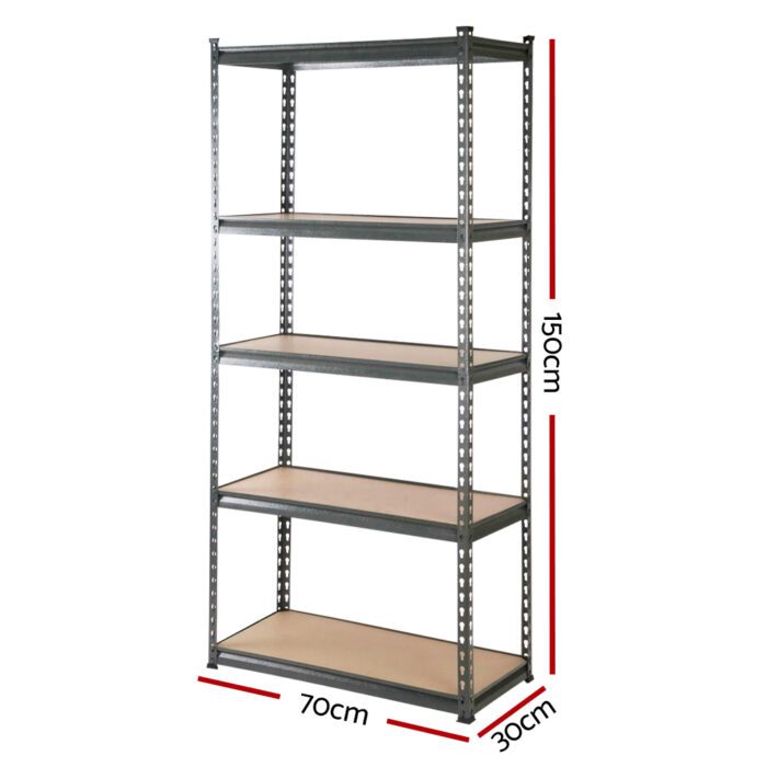 Giantz 6X1.5M Garage Shelving Warehouse Rack Pallet Racking Storage Shelves - Image 2