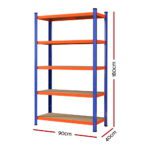 3 x 1.8M Giantz Garage Shelving Warehouse Rack - Image 2